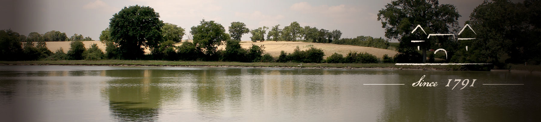 Lake on the estate